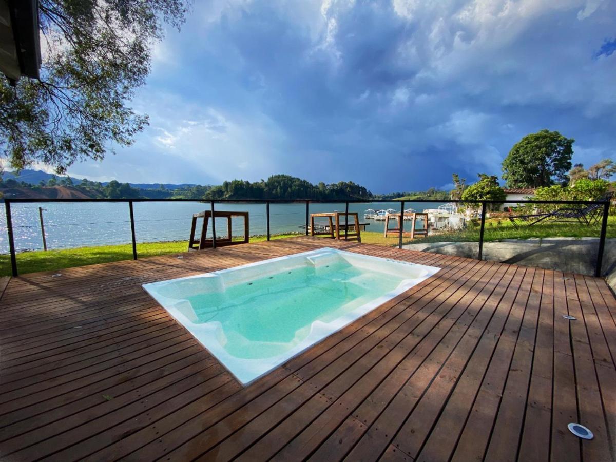 Botanico Hotel Boutique Guatape El Penol  Bagian luar foto