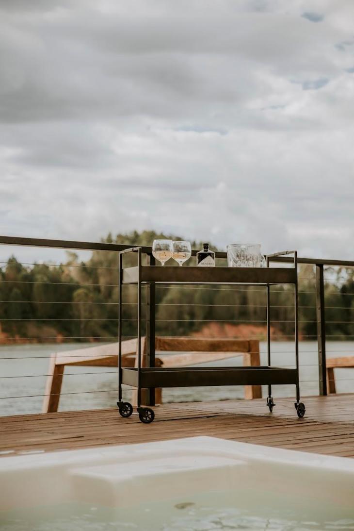 Botanico Hotel Boutique Guatape El Penol  Bagian luar foto