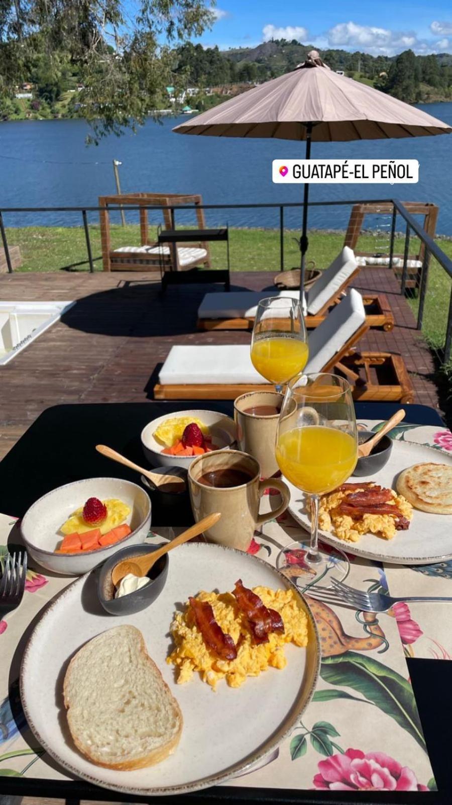 Botanico Hotel Boutique Guatape El Penol  Bagian luar foto