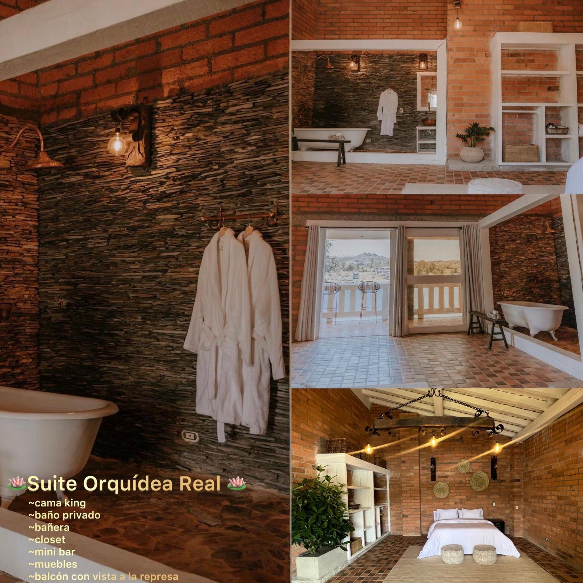 Botanico Hotel Boutique Guatape El Penol  Bagian luar foto