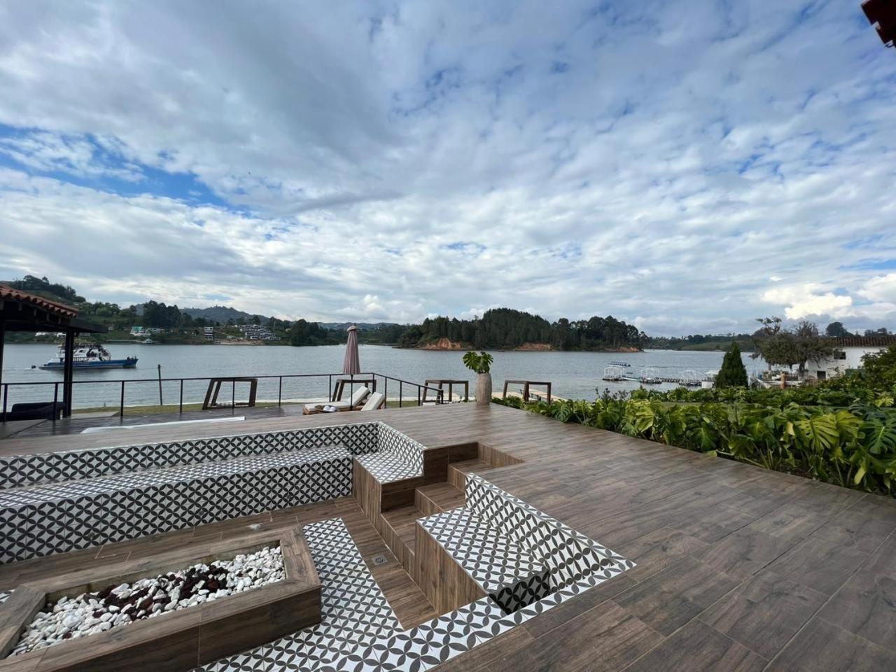 Botanico Hotel Boutique Guatape El Penol  Bagian luar foto